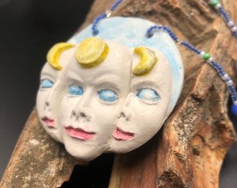 Maiden, Mother, Crone Necklace