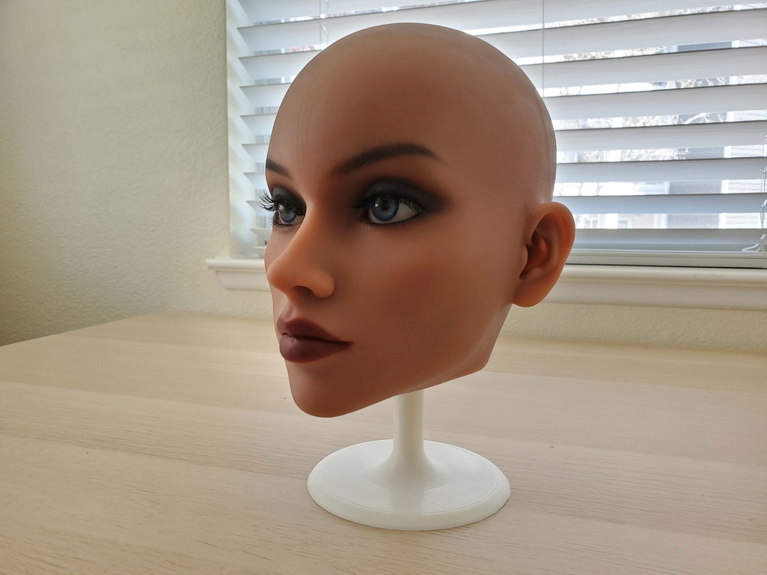 Doll Head Stand Etsy