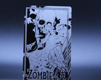 Metal Zombie Token MTG 2/2