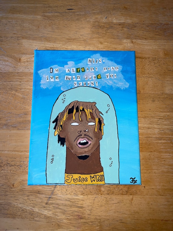 Juice Wrld Painting Etsy