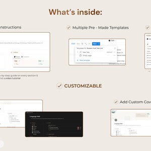 Notion Language Learning Hub Template, Language Learning Planner Notion ...