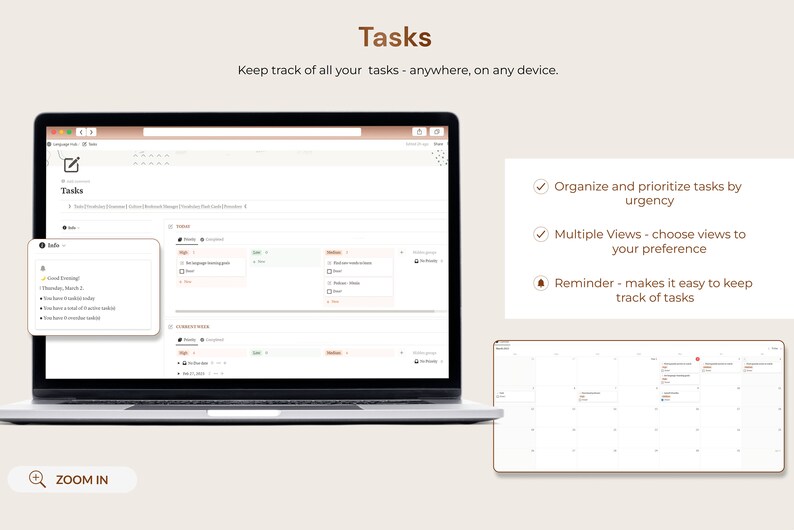 Notion Language Learning Hub Template Language Learning - Etsy