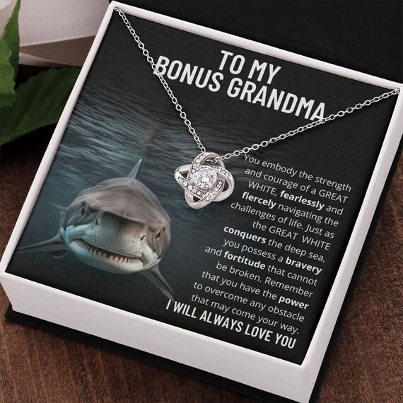 Grandma shark necklace sale