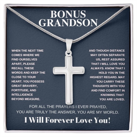Necklace for shop grandson