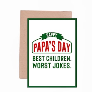 Festa del papà - Biglietto d'auguri per la festa del papà