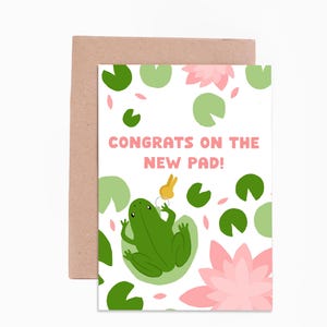 ¡Felicidades por el nuevo apartamento! (Tarjeta de mudanza)