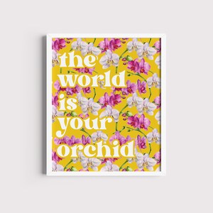 The World is Your Orchid