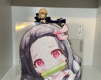 Cute demon girl / Car Sticker/ Waterproof/ Non Fade