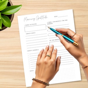 Daily Gratitude Journal | Morning and Evening Journal | Gratitude ...