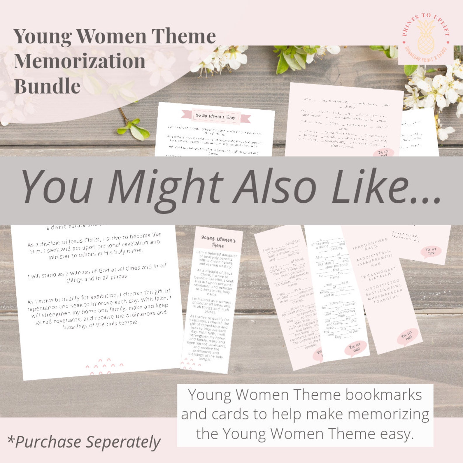 Come Follow Me Youth Lesson Planner 2024 Book of Mormon Young Women