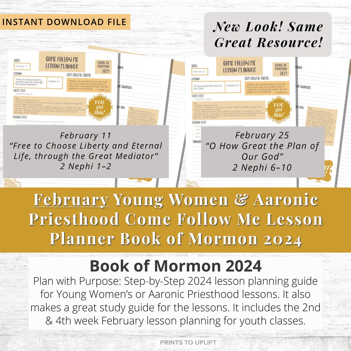 Come Follow Me February Young Women and Aaronic Priesthood Lesson