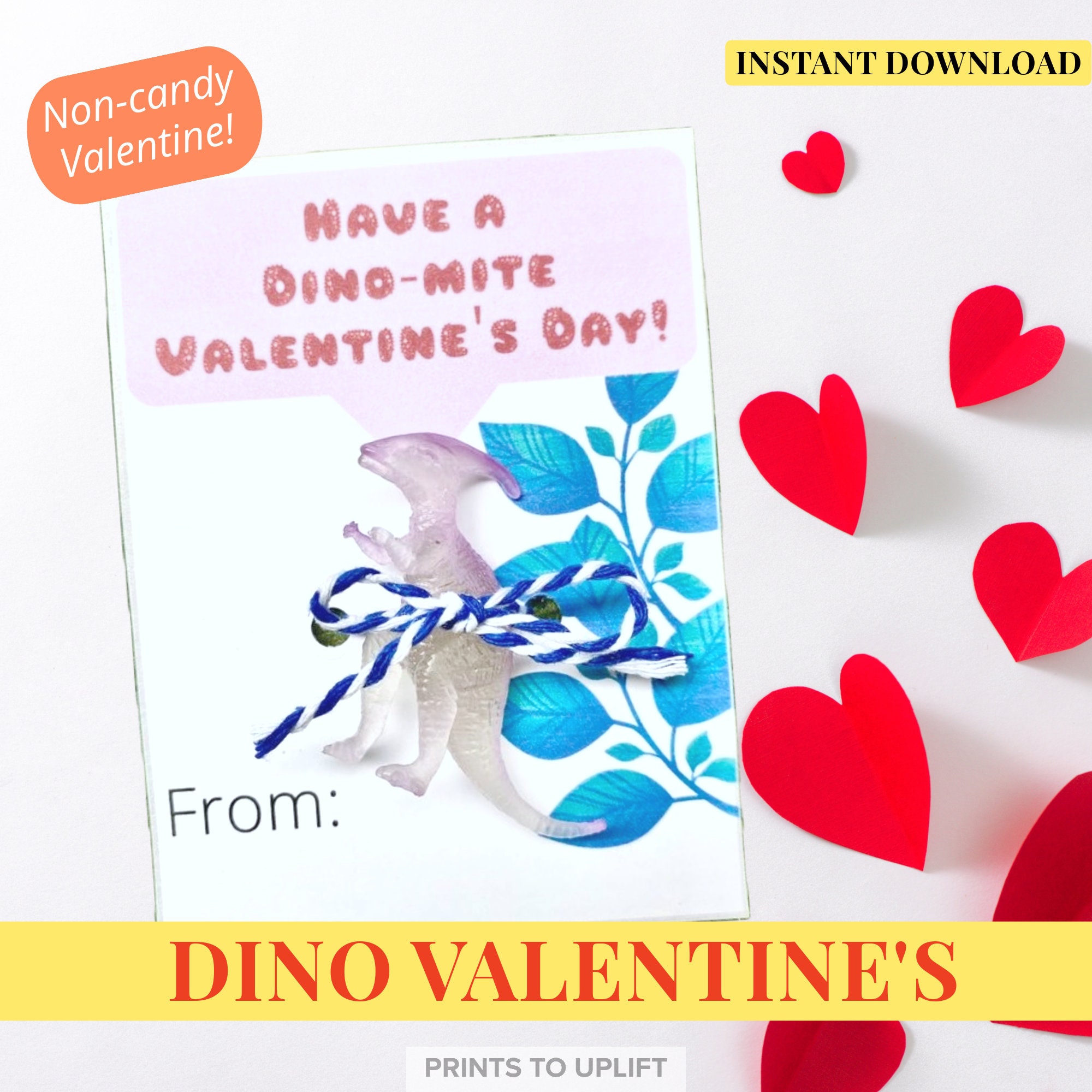 24 Biglietti San Valentino Bambini Con Portachiavi Dinosauro – Ideali Per Feste E Scuola