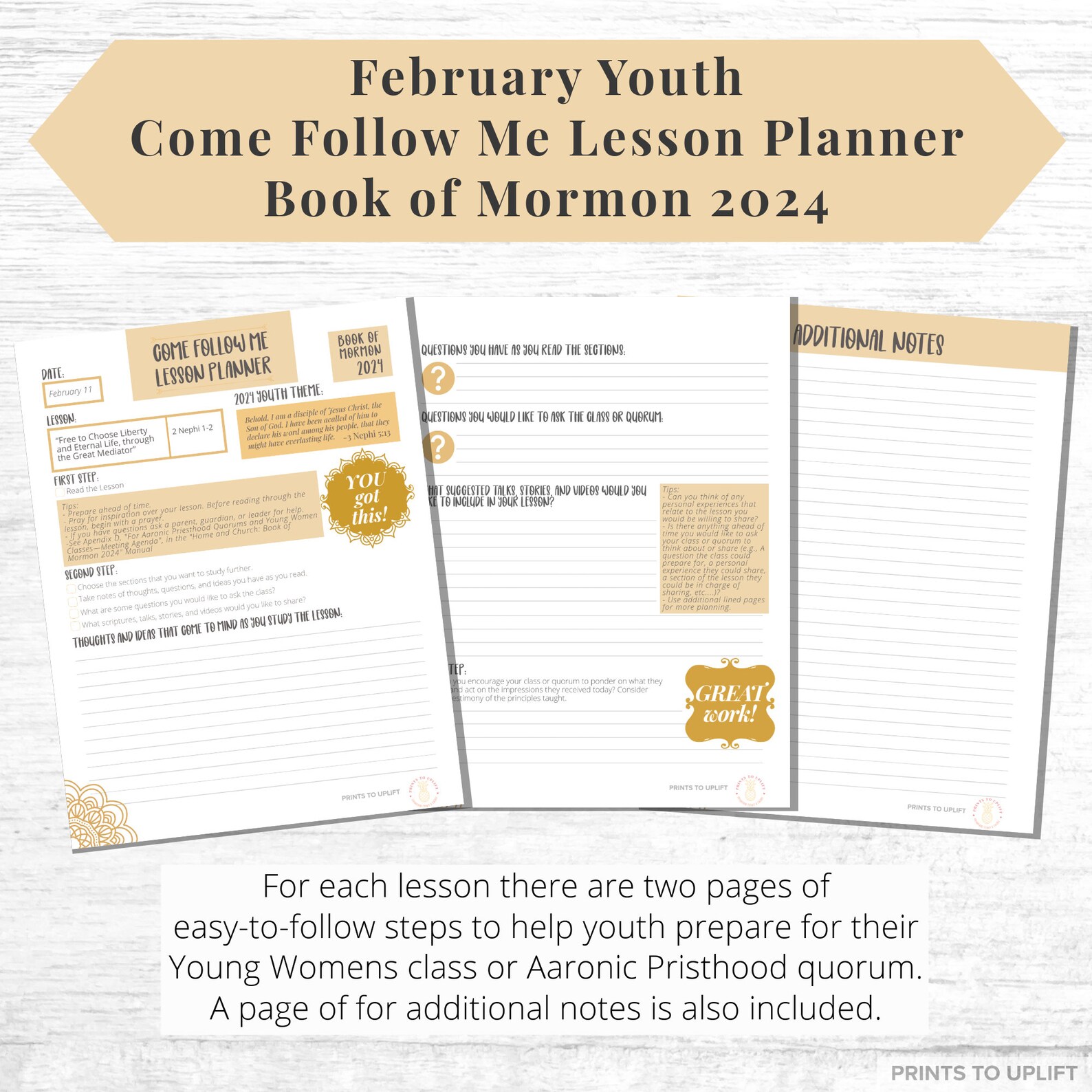 Come Follow Me February Young Women and Aaronic Priesthood Lesson