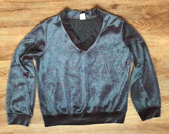 Vintage Velour V-neck