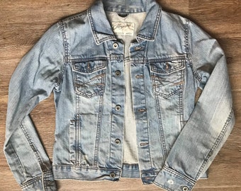 Aeropostale Distressed Jean Jacket