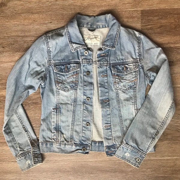 Aeropostale Distressed Jean Jacket