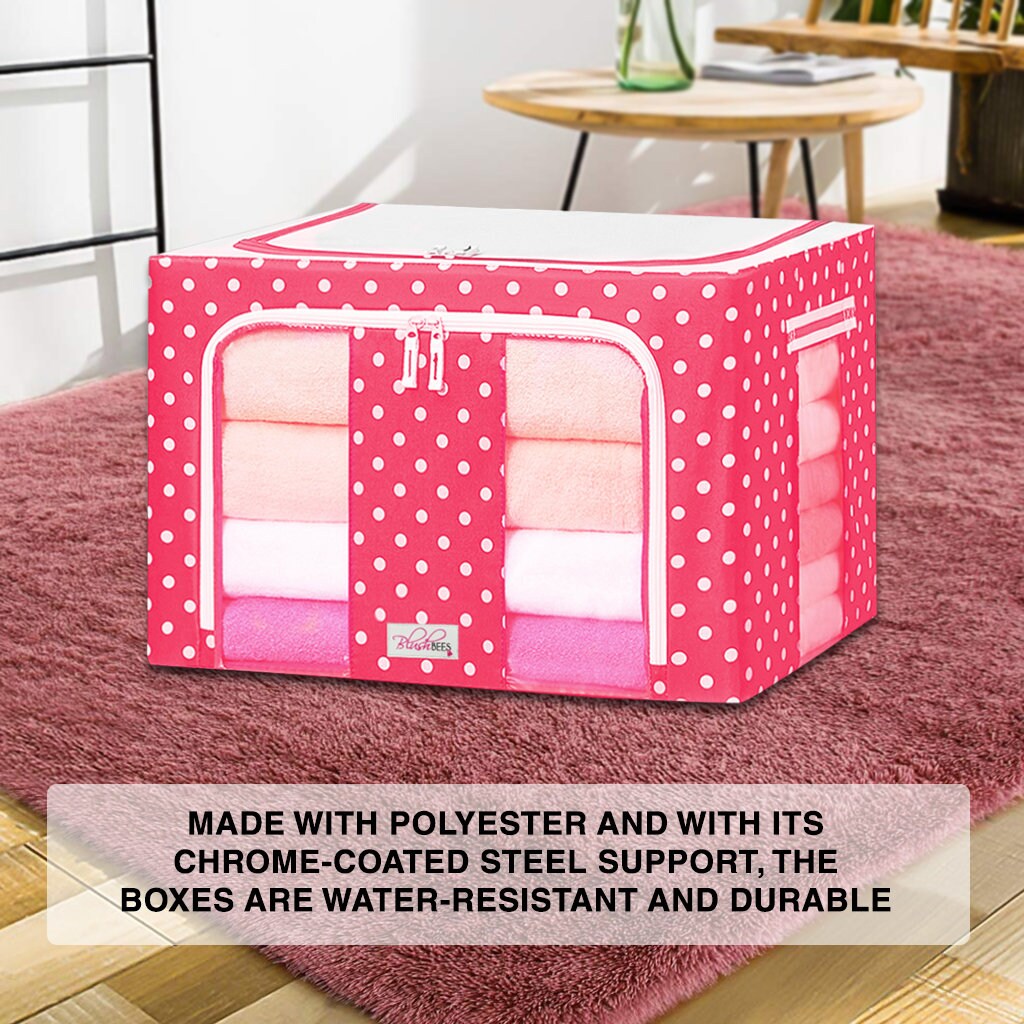 BLUSHBEES™ Oxford Fabric Stainless Steel Frame, Collapsible Storage