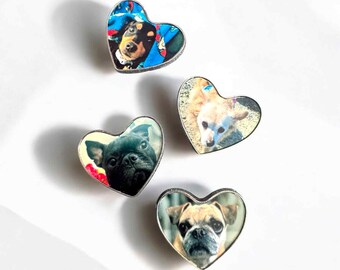 Custom Pet Enamel Pin, Custom Dog Mom, Pet Enamel Pin, Dog Mom Gift, Pet pins, Dog lovers gift, Pet lover gift, Dog, Heart pin, pet enamel