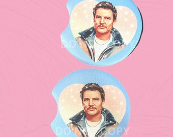 Zaddy Car Coaster, Daddy Car Coaters, Pedro Coasters, Pascal Coasters, Car Coasters, READY TO SHIP