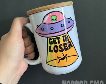 Alien Mug, alien, UFO Mug,