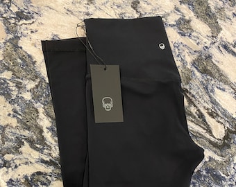 All Black 25" High Waist Above Ankle Legging