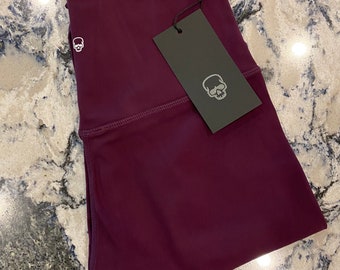 Dark Purple 25” High Waist Above Ankle Legging