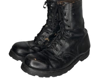 Botas de combate de estilo militar europeo vintage B.F. Goodrich EU 47/48 US 13/14