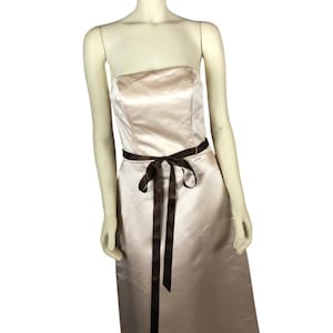 sachin and babi light blue dress Berylove Women Chiffon White Maxi Dress with Slit A Line Spaghetti Straps Engagement Dress, White / US14