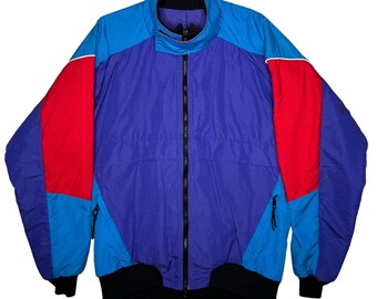 Vintage 1990s Cannondale Colorblock Cycling Jacket Linned Made USA Men’s XL