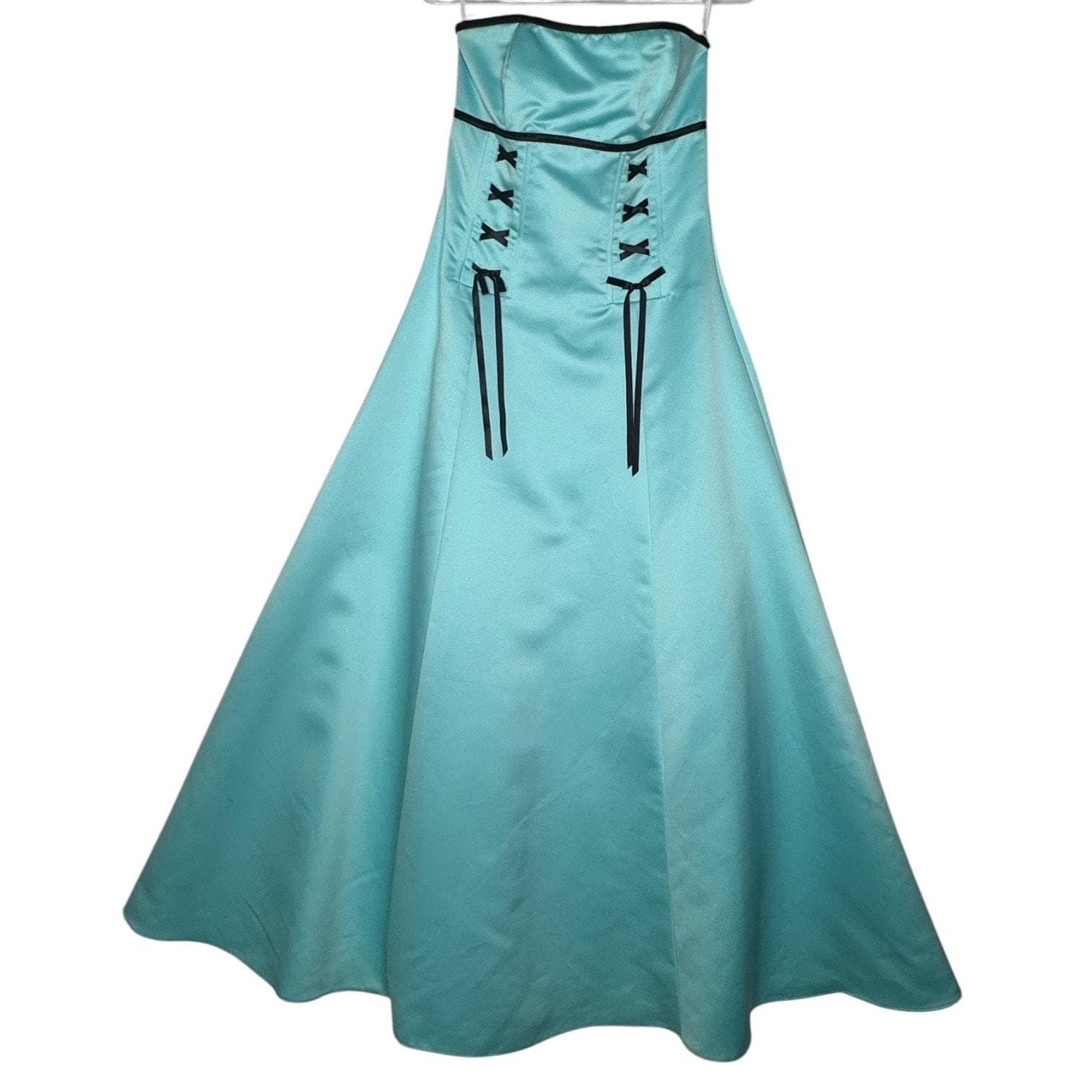 jessica mcclintock corset dress Lace Corset Tulle Dress main image 0