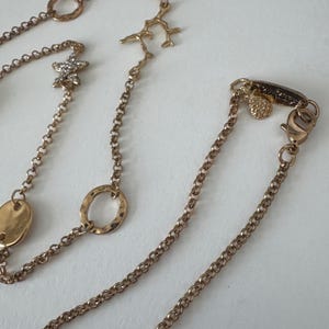 Collar vintage de Lilly Pulitzer de 96 cm con dije de estrella de mar turquesa, década de 2000 imagen 7