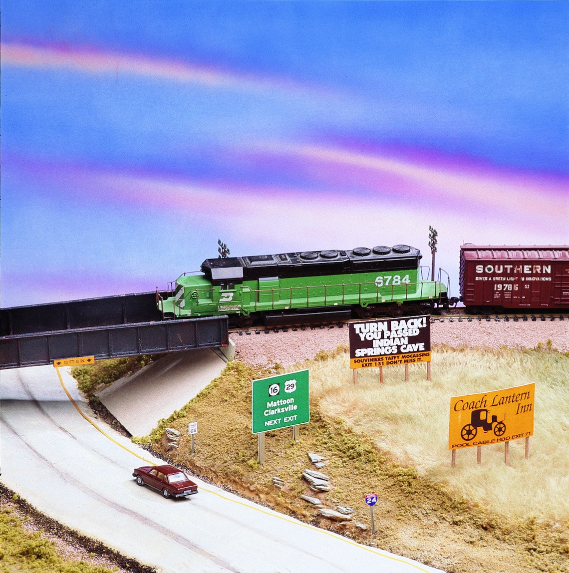 HO Scale Billboards Rural Etsy