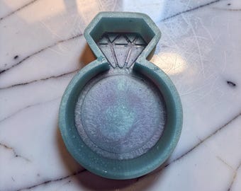 Engagement Ring with 2.3” center - Car Freshie Mold