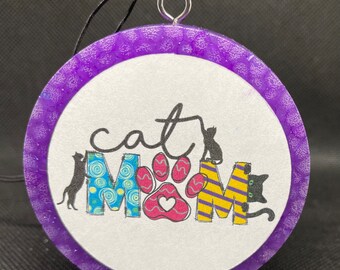 Cat Mom - Car Freshies