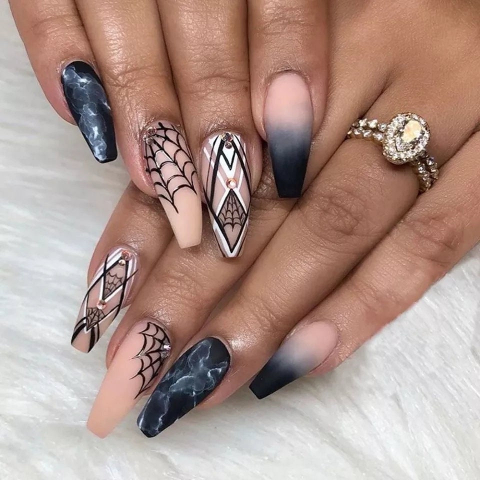 Edgy Nail Art - Etsy