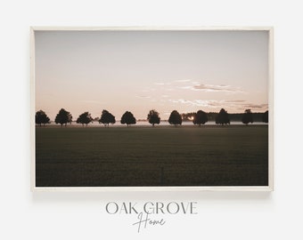 Sunrise Over Farm - Etsy