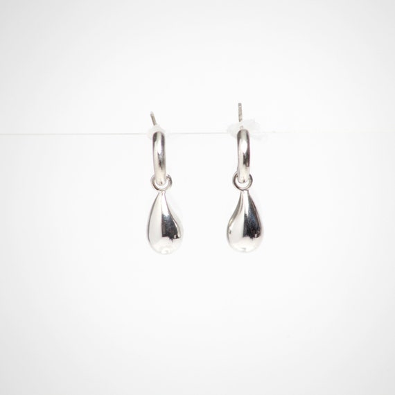 Sterling Silver Hanging Post Earrings - image 3