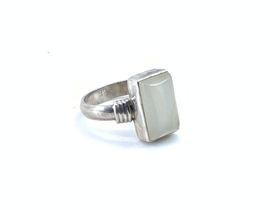 Sterling Silver Ring With Opalite - image 2