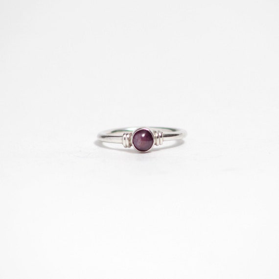 Sterling Silver Ring With Purple Charoite - image 1