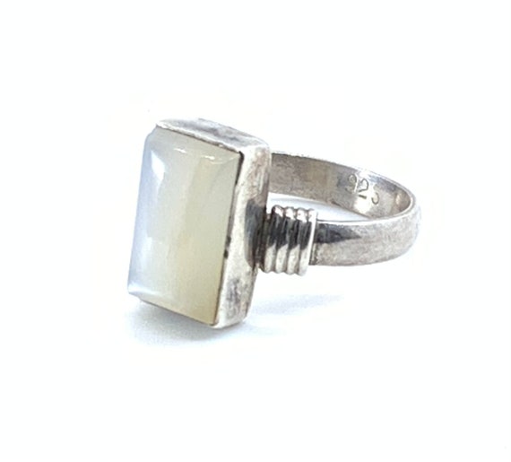 Sterling Silver Ring With Opalite - image 1