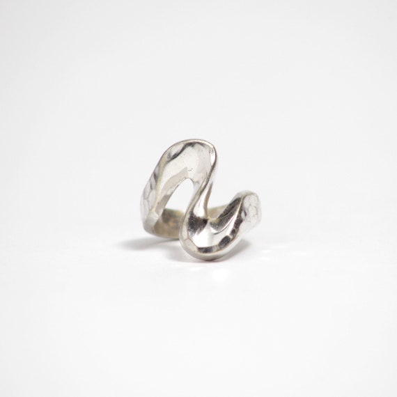 Sculptured Sterling Silver Ring