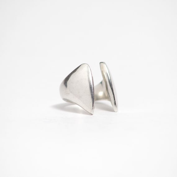Sterling Silver Sculptured Ring