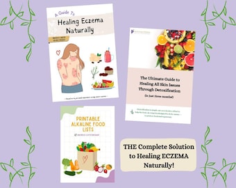 Healing Eczema Naturally Guide, Eczema Relief, Eczema-Free Living, Eczema Diet, Eczema Management, Autoimmune Skin Issues