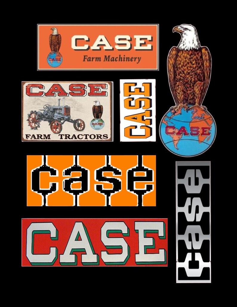 Case Tractor Decal Set - Etsy