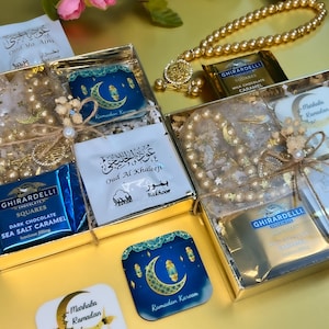 Ramadan-Geschenkbox, Ramadan-Geschenk, islamisches Geschenk, Geschenk für Ramadan, Ramadan-Gastgeschenke, islamischer Magnet, Ramadan-Magnet, Kühlschrankmagnet, Eid-Magnet