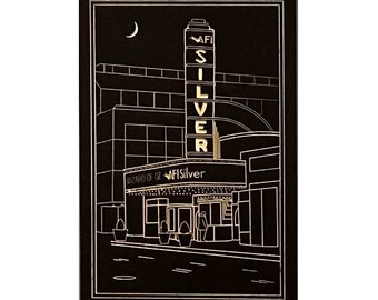 AFI, Silver Spring Maryland, Wooden Wood Wall Art Decor, 3D Custom Art, Wood Wall Art