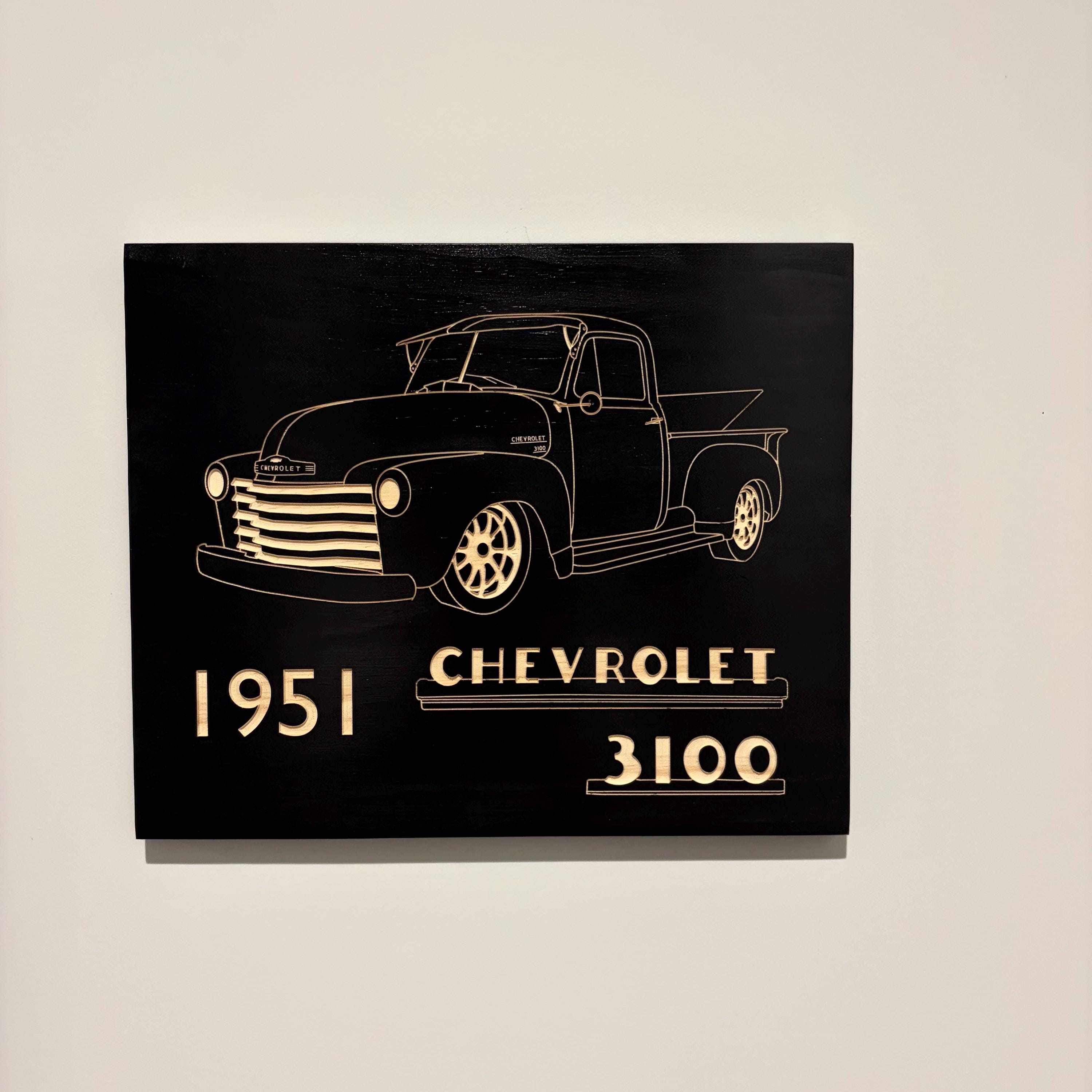 Wood Chevy Logo - Etsy