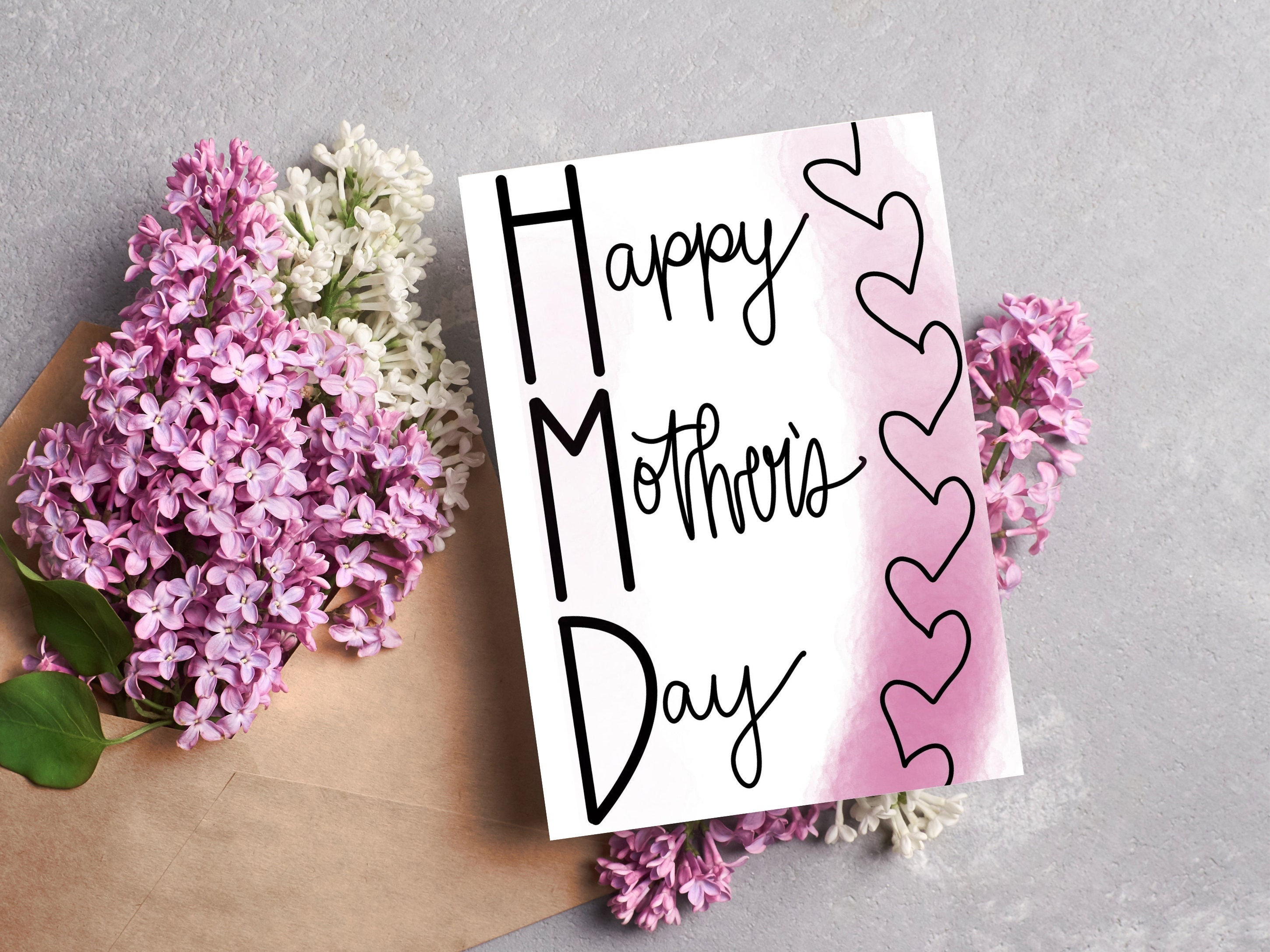 Mother's Day Card, Happy Mother's Day, Printable Mother's Day Card