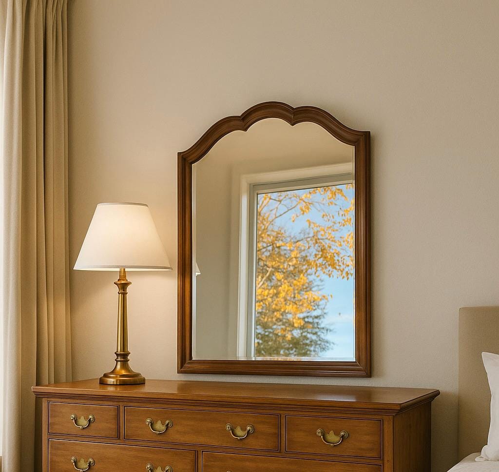 Ethan Allen Mirror - Etsy