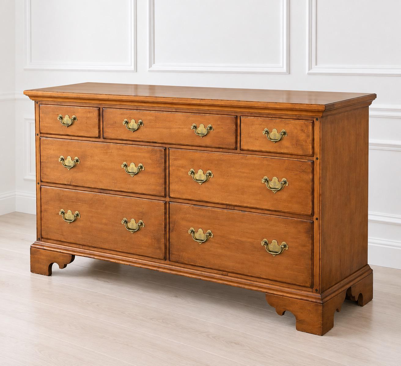 Vintage Ethan Allen Chest - Etsy